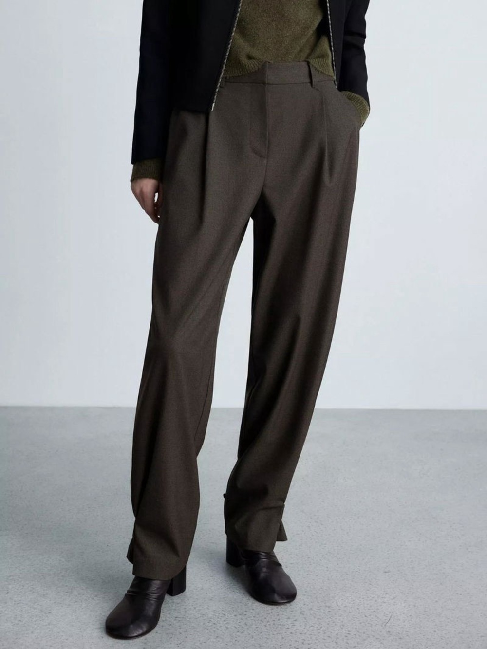 Mango Fleur Tailored Trousers